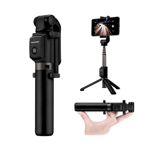 Huawei Af15 Siyah Bluetooth Tripod Selfie Çubuğu