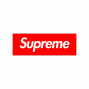 Sticker Çıkartma Supreme