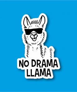 Sticker Çıkartma No Drama LLAMA